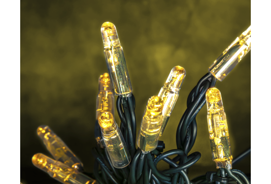 Connectable Pro String Lights - 10m Cable - Static LEDs - 230v