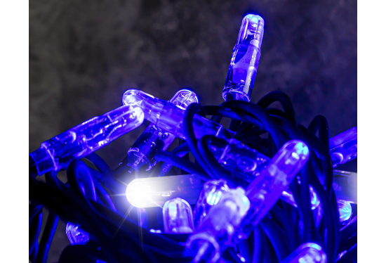 Connectable Pro String Lights - 10m Cable - Flash Effect LEDs - 230v