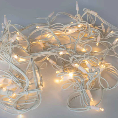 Connectable Pro Icicle Lights - 5m Length - 50cm Drop - 150 Static LEDs