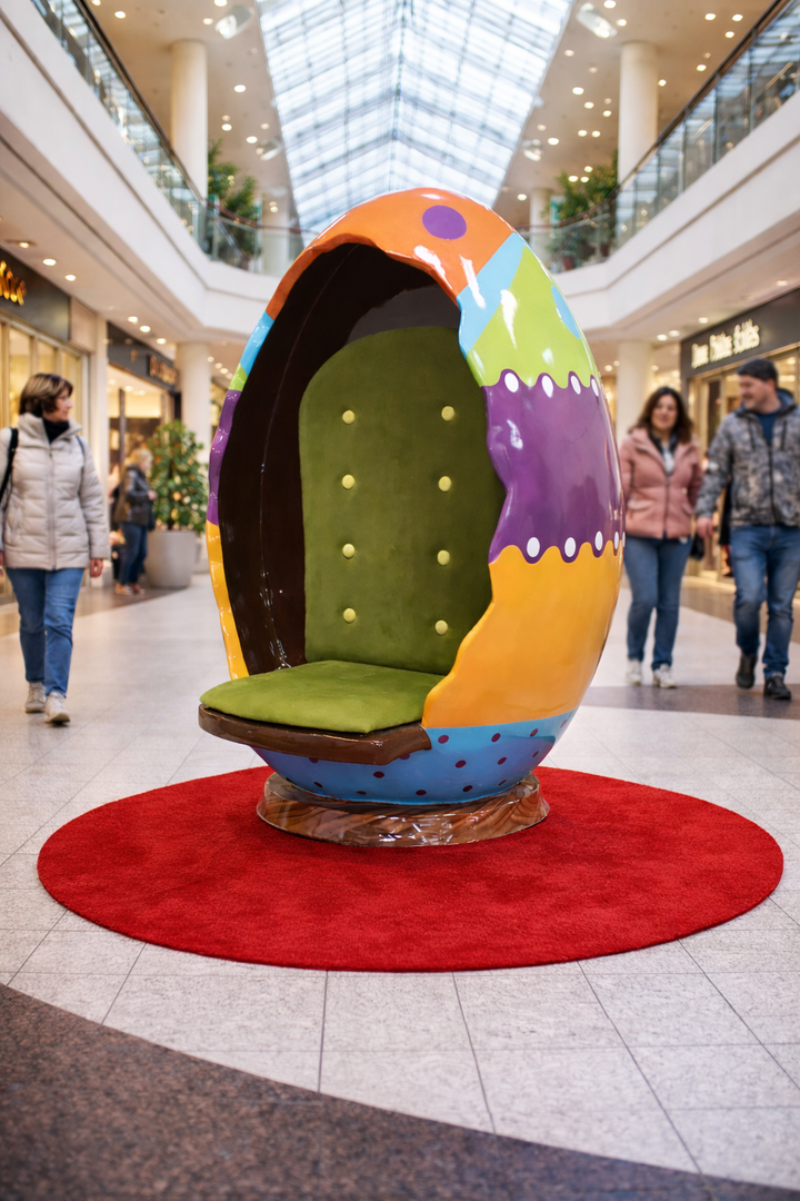 3D Easter Egg Chair - 200cm Tall