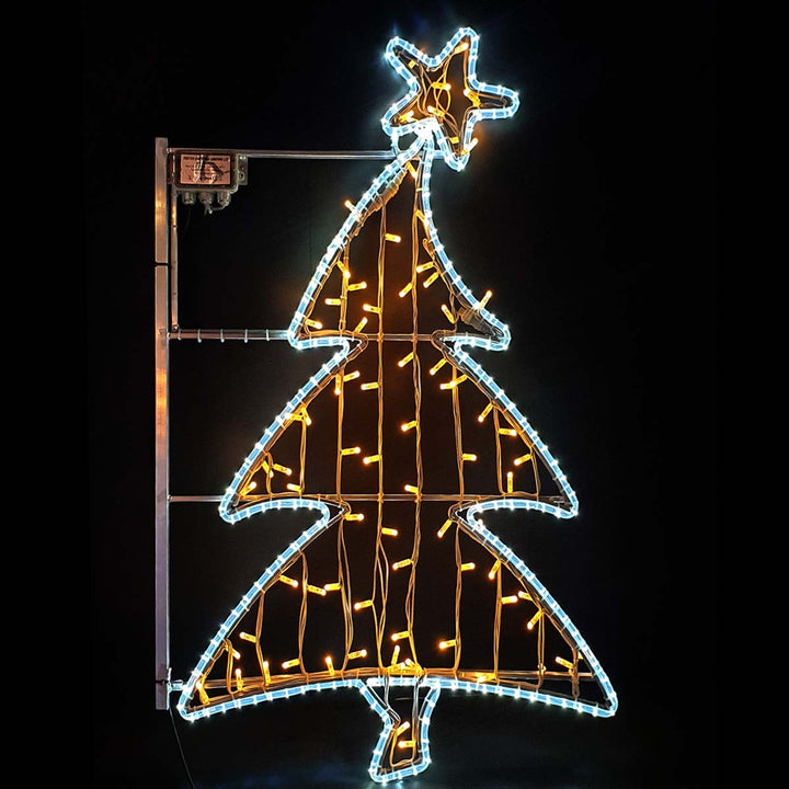 Pole Motif - "2D Xmas Tree" - 140cm x 90cm