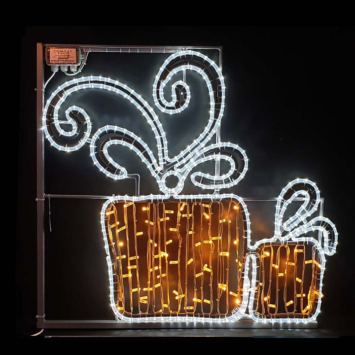 Pole Motif - "2D Gift Boxes" - 120cm x 105cm