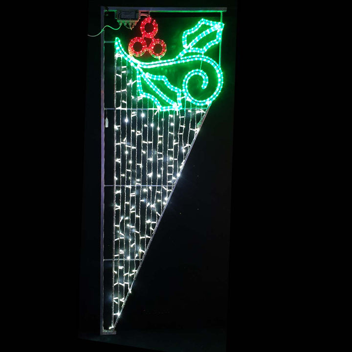 Pole / Wall Motif - "Holly" - 250cm x 90cm