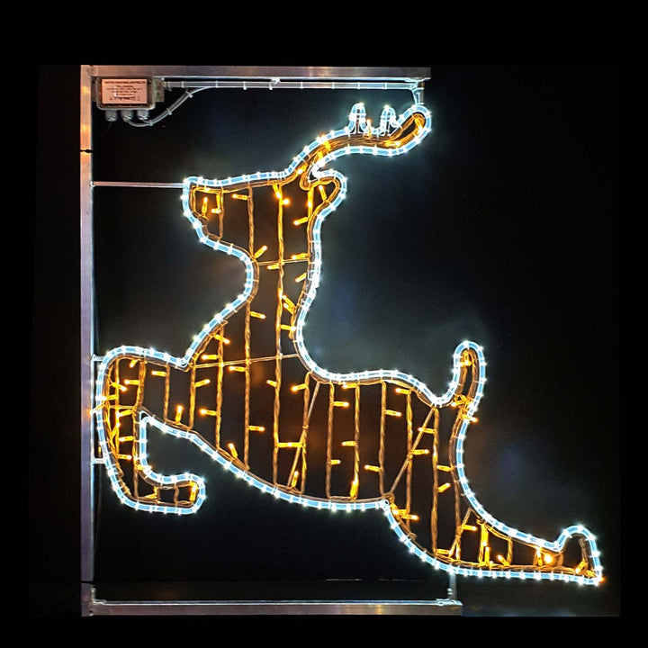 Pole Motif - "2D Reindeer" - 120cm x 125cm