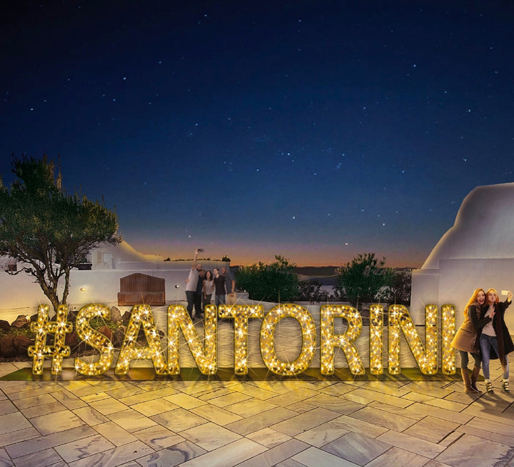 2D Giant Letters (Custom Wording TBC)