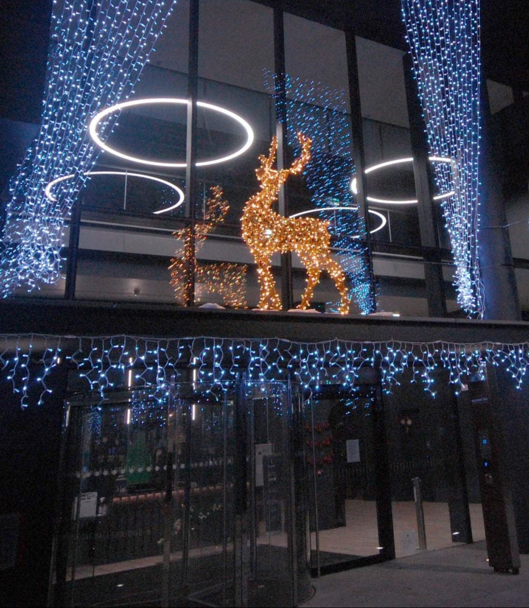 3D Prelit "Rudolph" Reindeer - 2.6m Tall - Aluminium Structure & Powder Coated