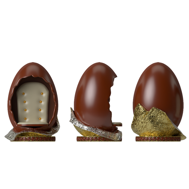 3D Easter Chocolate Egg Chair - 200cm Tall