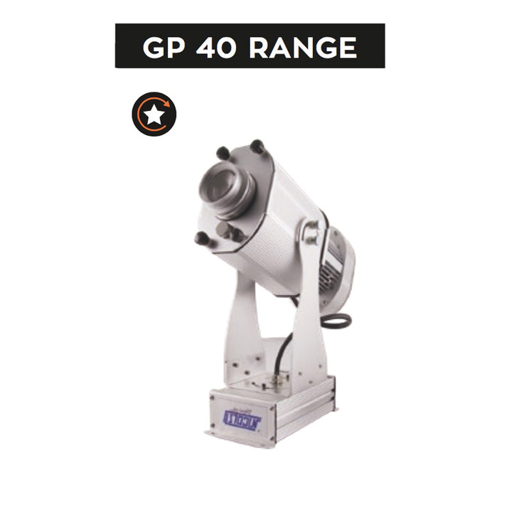 Gobo Spotlight Projector – 40W - Outdoor/Indoor