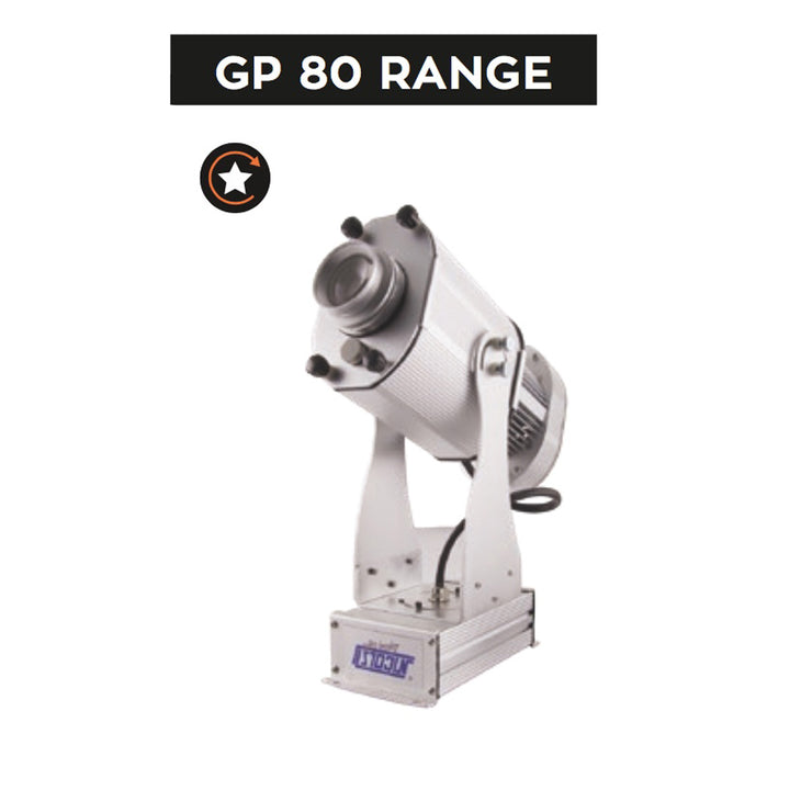Gobo Spotlight Projector – 80W - Outdoor/Indoor