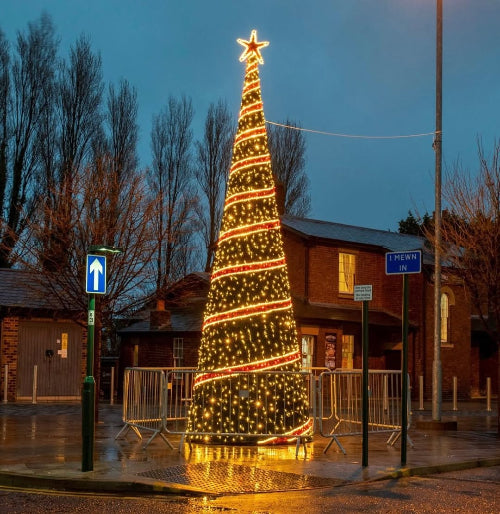 3D Giant Ribbon Cone Tree