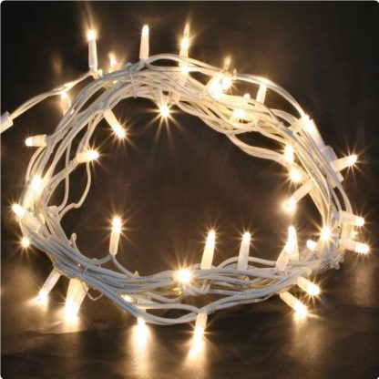 Low Voltage Connectable Pro String Lights - 10m Cable - Static Effect LEDs